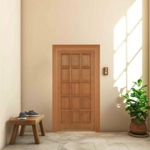 Red Panel Doors