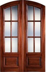 Red Panel Doors - Image 6