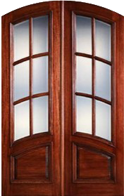Red Panel Doors - Image 7